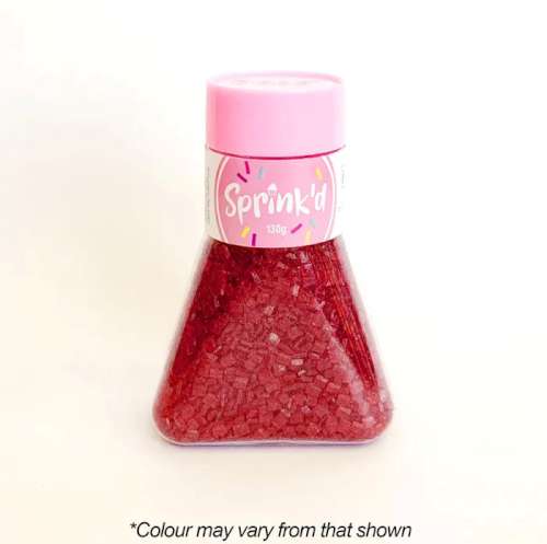Sprink'd Sprinkles - Rock Sugar Red - Click Image to Close